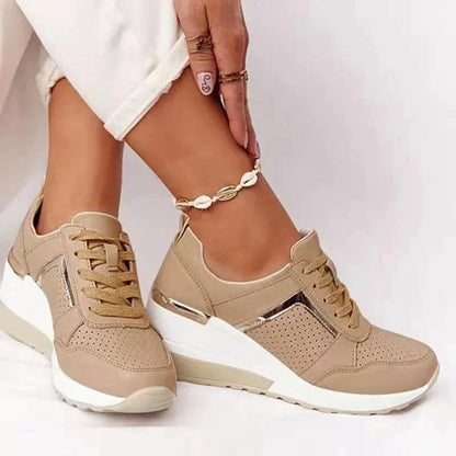 ComfiSneak Ortopedische Stijlvolle Sneakers met Glans