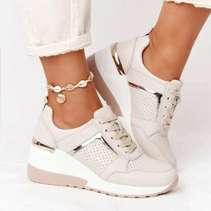 ComfiSneak Ortopedische Stijlvolle Sneakers met Glans