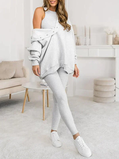 Georgina - Casual en Comfortabel Sweatshirt met Capuchon