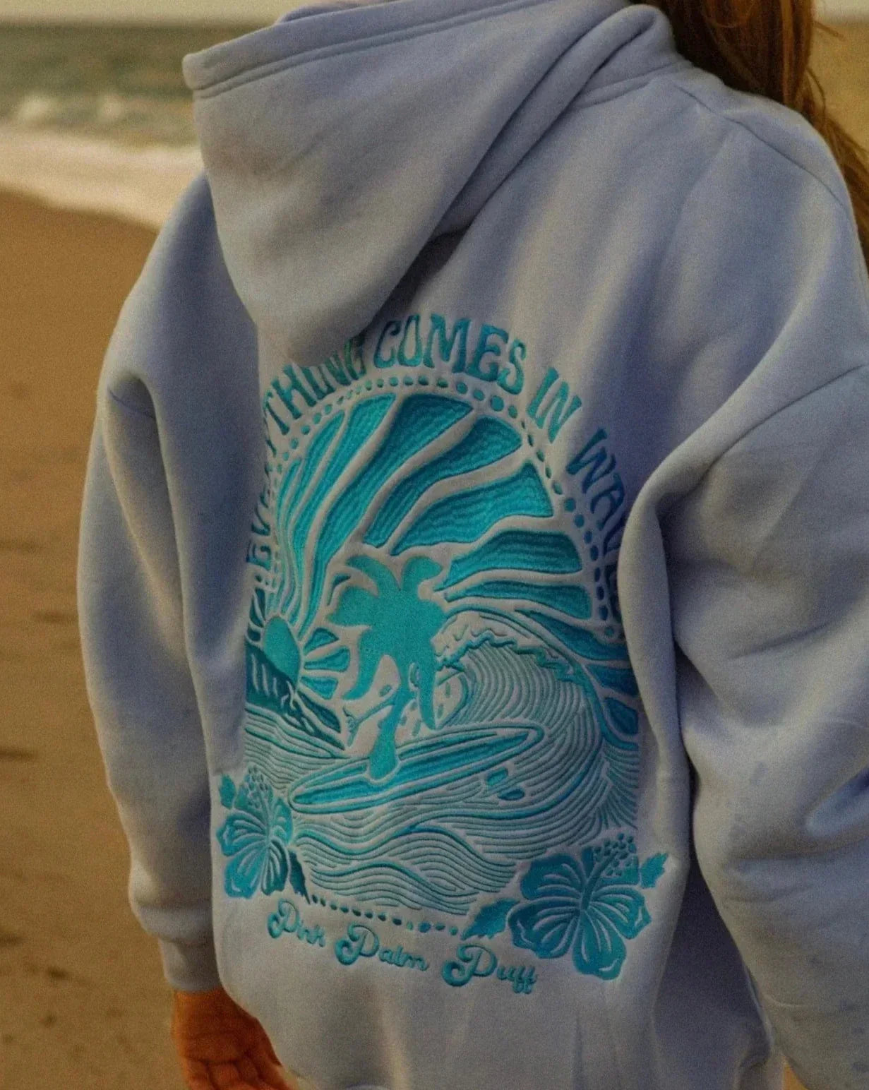 Marine - Stijlvolle Tropische Hoodie