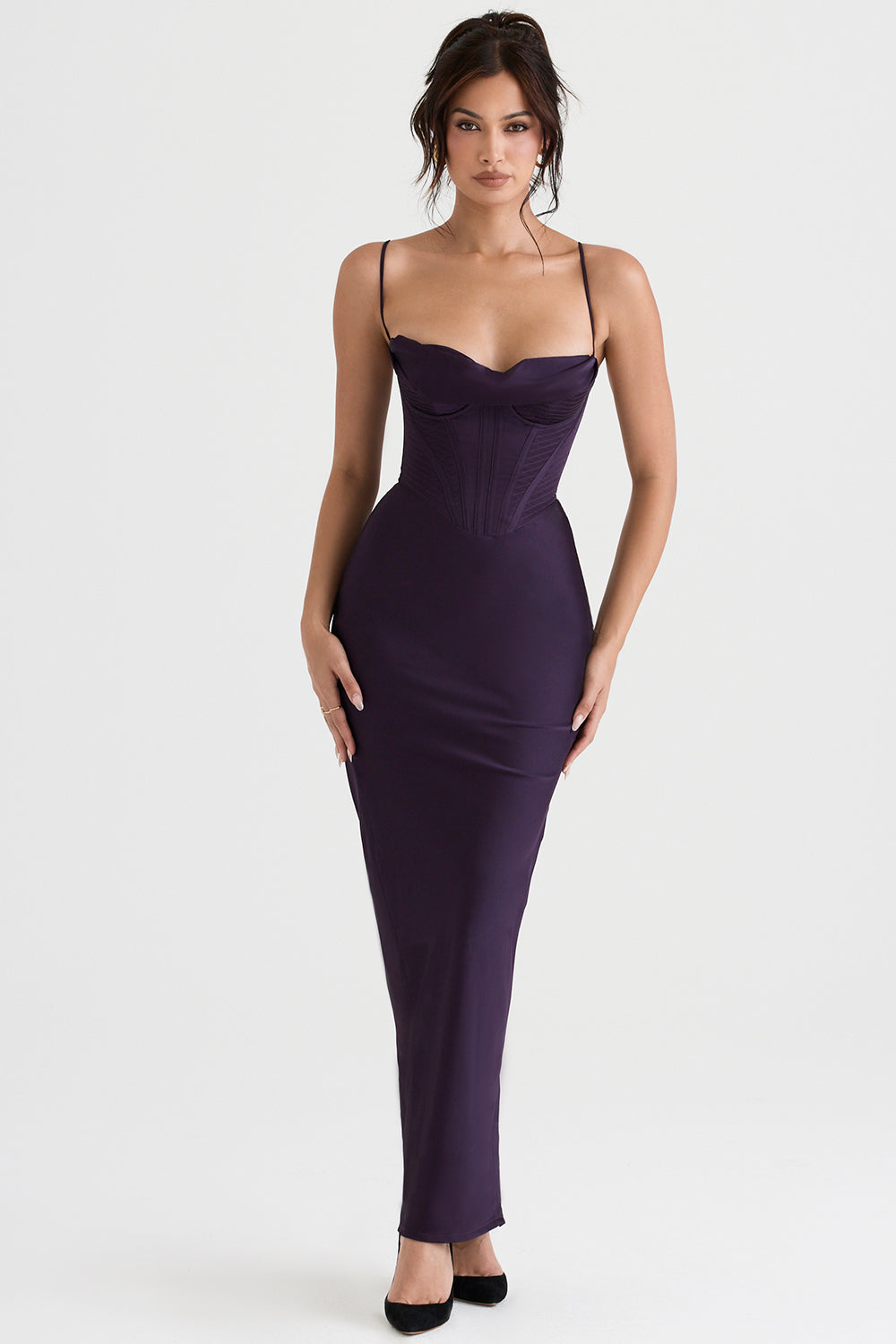 Leif - Elegante korset Maxi Jurk