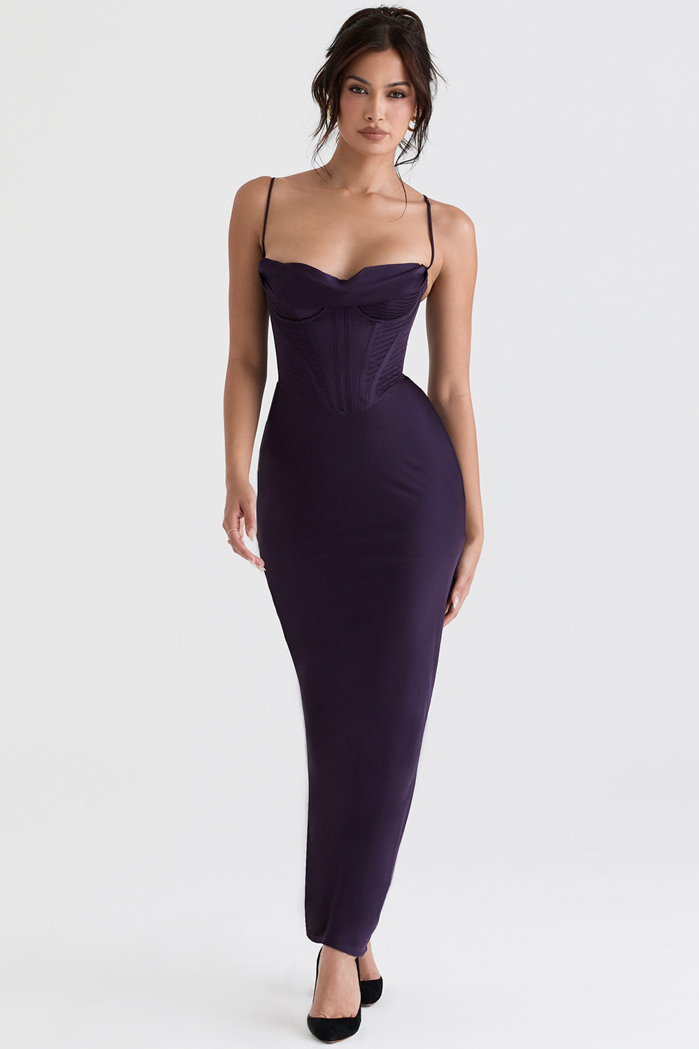 Leif - Elegante korset Maxi Jurk