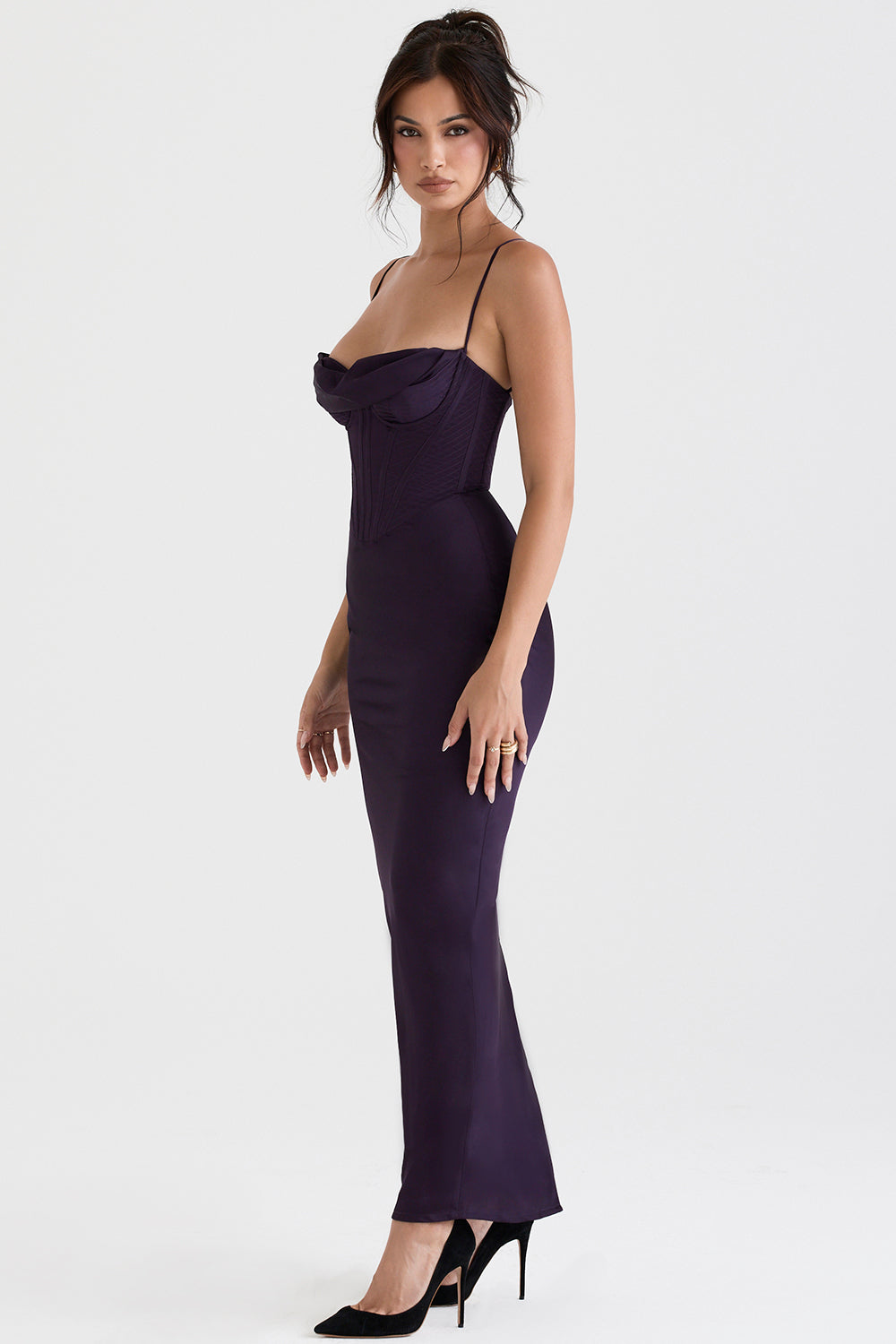 Leif - Elegante korset Maxi Jurk