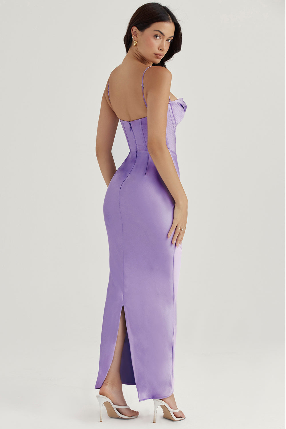 Leif - Elegante korset Maxi Jurk