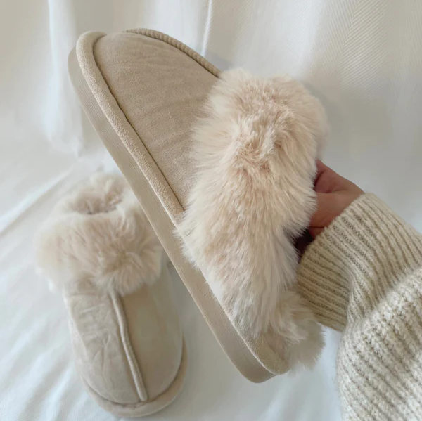 Karla - Teddybeer Schoenen beige