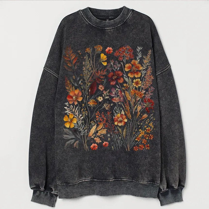 Theodora - Vintage Cottagecore-Sweatshirt