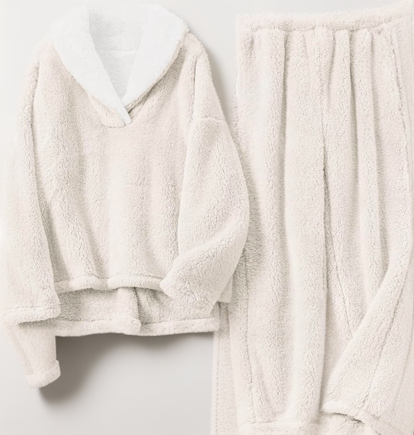 Zara - Luxe Fluffy Set voor Comfortabele Avonden