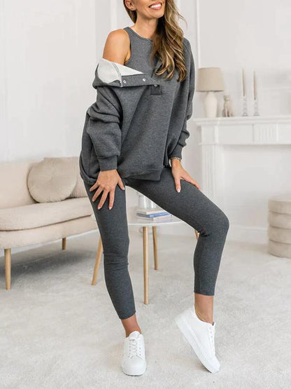 Georgina - Casual en Comfortabel Sweatshirt met Capuchon