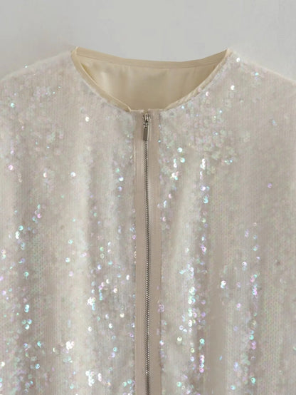 Jorinde - Pailetten Bomber Jacket