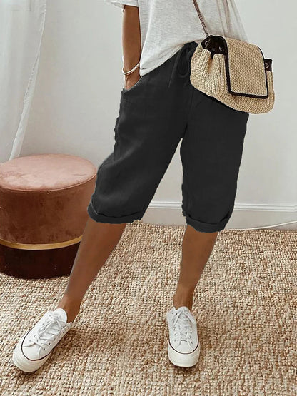 LuxeFit™ Dames Shorts: Verhoog je Garderobe met Stijlvolle Comfort
