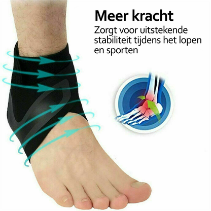 EaseFlex Enkelbrace voor Pijnverlichting Ondersteuning en Comfort voor Verzwakte Enkels