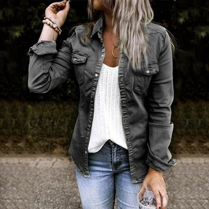 Sophia - Stijlvolle Denim Jacket