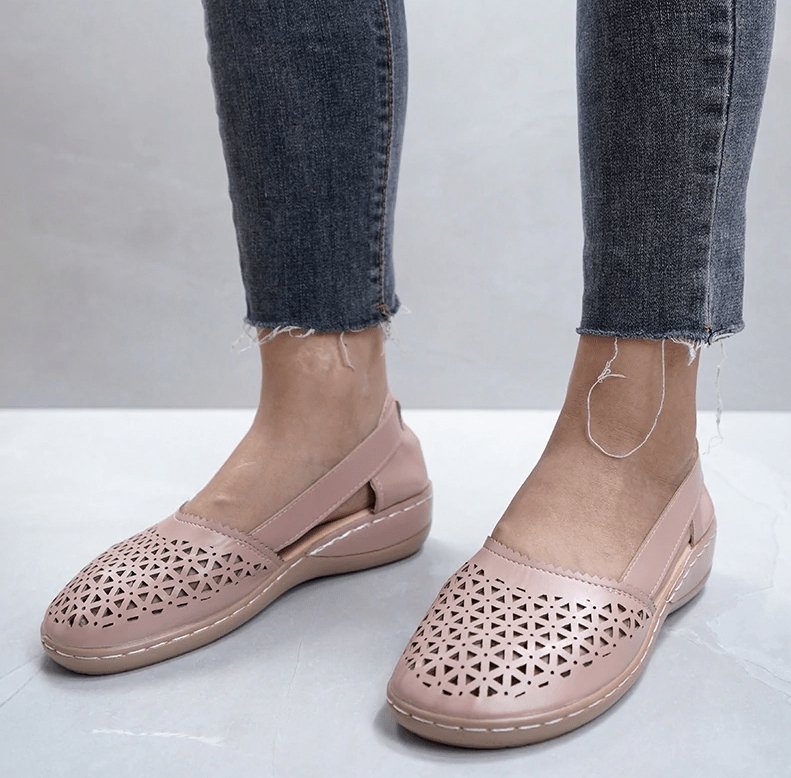 Ruby - Chique Dames Flats: Luxe Leer en Perfecte Pasvorm voor Elk Voettype