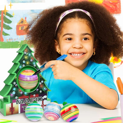 MagicTree™ Teken Kertsboom | Eindeloos Tekenen Plezier voor je Kind | 1 + 1 GRATIS