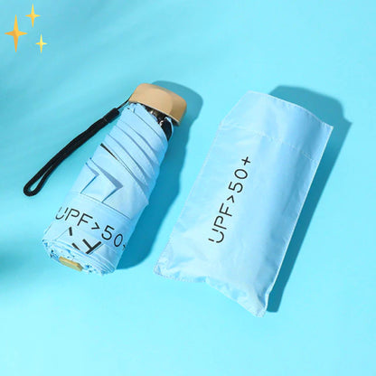 Mini Compacte Pocket Paraplu Draagbaar en Lichtgewicht om in Elke Tas bij je te Hebben