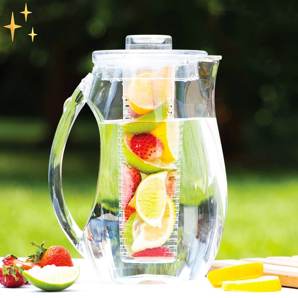 StayHydrated™ Fruit Infuser Waterkan | Maak 1,5 liter water met een fruitsmaak